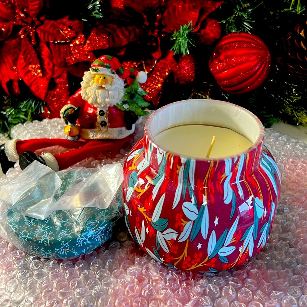 Capri Blue Tinsel & Spice Scented Candle - Pattern Play Signature Holiday Candle